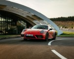 2022 Porsche 911 Carrera 4 GTS (Color: Lava Orange) Front Three-Quarter Wallpapers 150x120 (33)