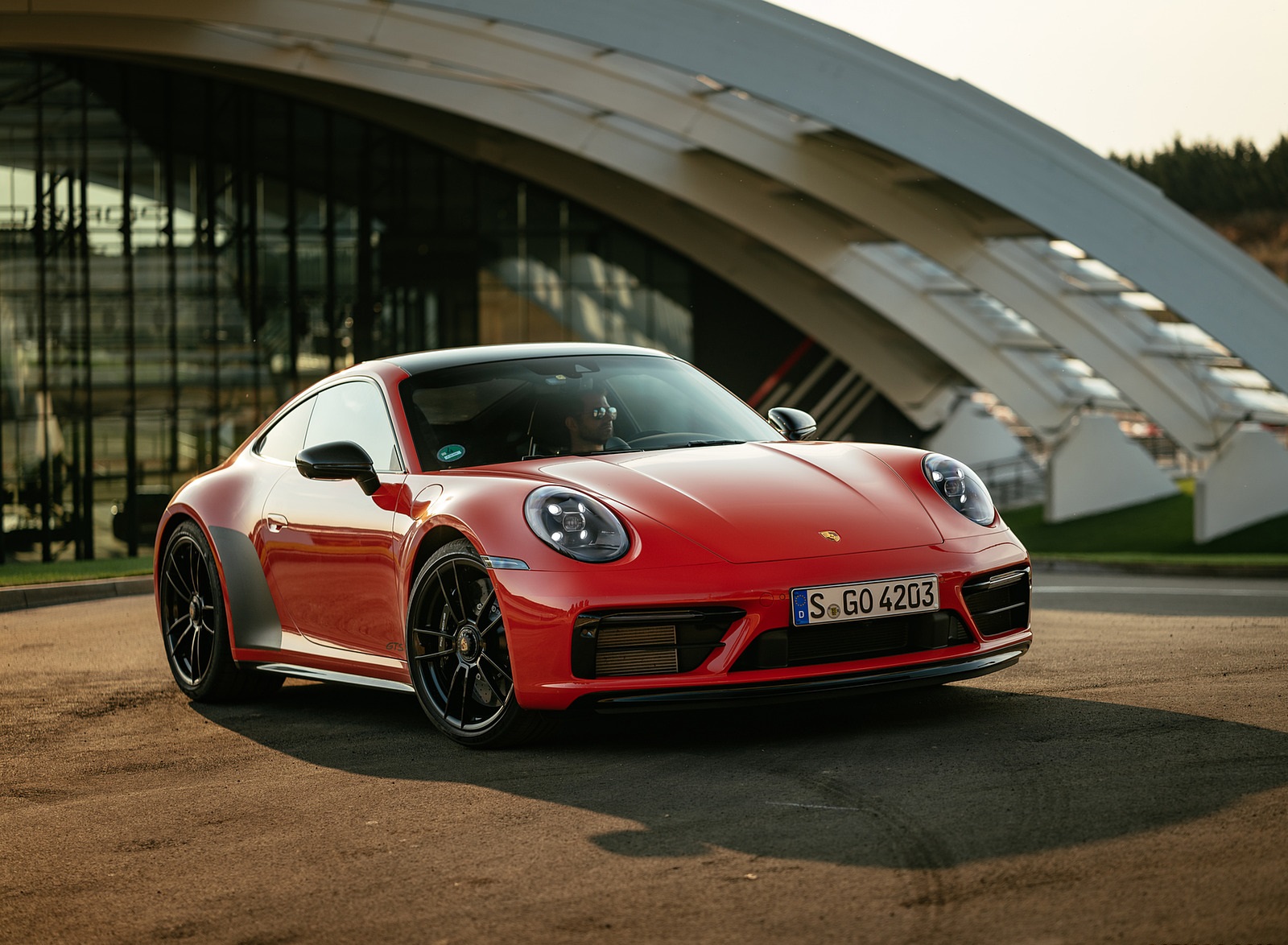 2022 Porsche 911 Carrera 4 GTS (Color: Lava Orange) Front Three-Quarter Wallpapers #35 of 64