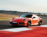 2022 Porsche 911 Carrera 4 GTS (Color: Lava Orange) Front Three-Quarter Wallpapers 150x120