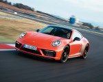 2022 Porsche 911 Carrera 4 GTS (Color: Lava Orange) Front Wallpapers 150x120