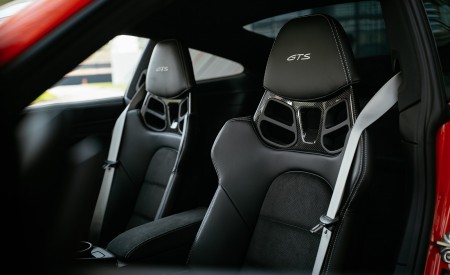 2022 Porsche 911 Carrera 4 GTS (Color: Lava Orange) Interior Seats Wallpapers 450x275 (55)