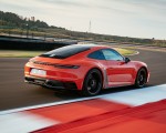 2022 Porsche 911 Carrera 4 GTS (Color: Lava Orange) Rear Three-Quarter Wallpapers 150x120