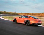 2022 Porsche 911 Carrera 4 GTS (Color: Lava Orange) Rear Three-Quarter Wallpapers 150x120