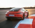 2022 Porsche 911 Carrera 4 GTS (Color: Lava Orange) Rear Wallpapers 150x120