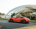 2022 Porsche 911 Carrera 4 GTS (Color: Lava Orange) Side Wallpapers 150x120 (39)
