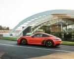 2022 Porsche 911 Carrera 4 GTS (Color: Lava Orange) Side Wallpapers 150x120