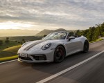 2022 Porsche 911 Carrera GTS Cabriolet (Color: Crayon) Front Three-Quarter Wallpapers 150x120