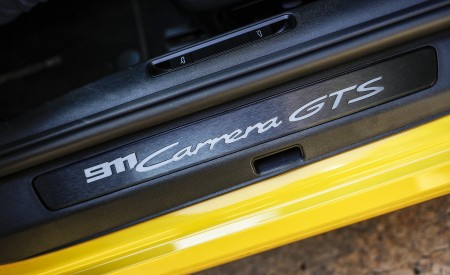 2022 Porsche 911 Carrera GTS Cabriolet (Color: Racing Yellow) Door Sill Wallpapers 450x275 (16)