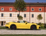 2022 Porsche 911 Carrera GTS Cabriolet (Color: Racing Yellow) Side Wallpapers 150x120