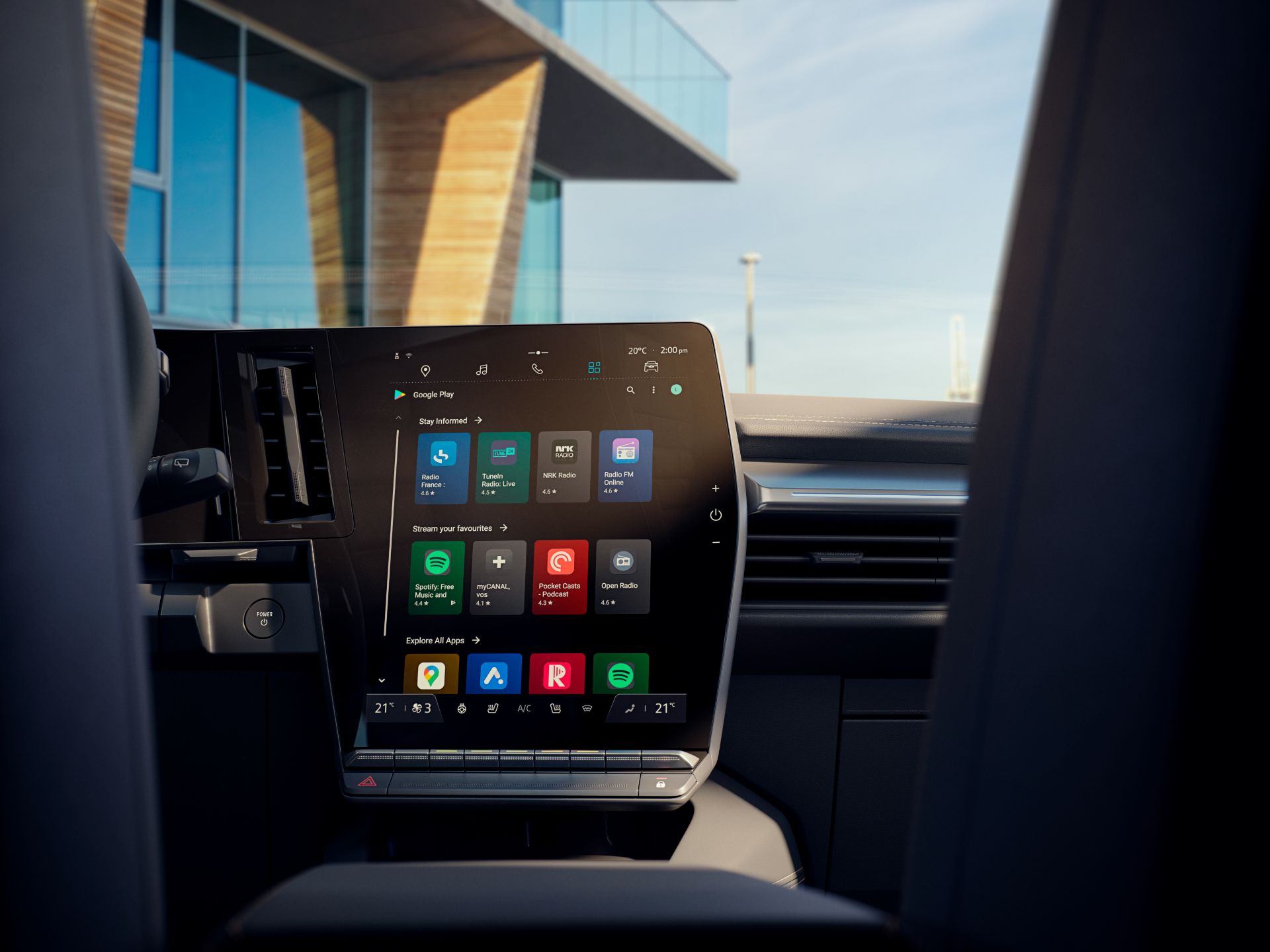 2022 Renault Megane E-Tech Central Console Wallpapers #51 of 105