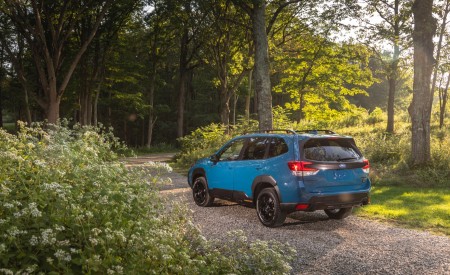 2022 Subaru Forester Wilderness Rear Three-Quarter Wallpapers 450x275 (4)