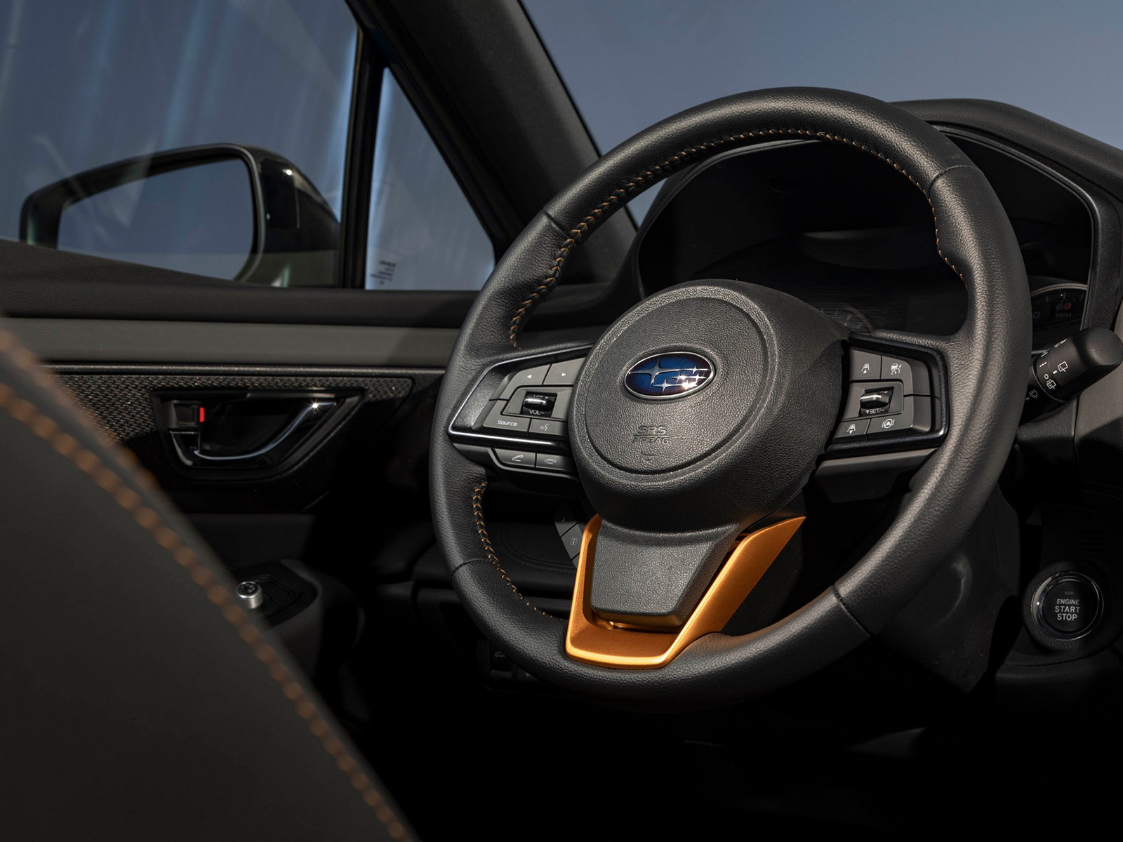 2022 Subaru Outback Wilderness Interior Steering Wheel Wallpapers #57 of 67