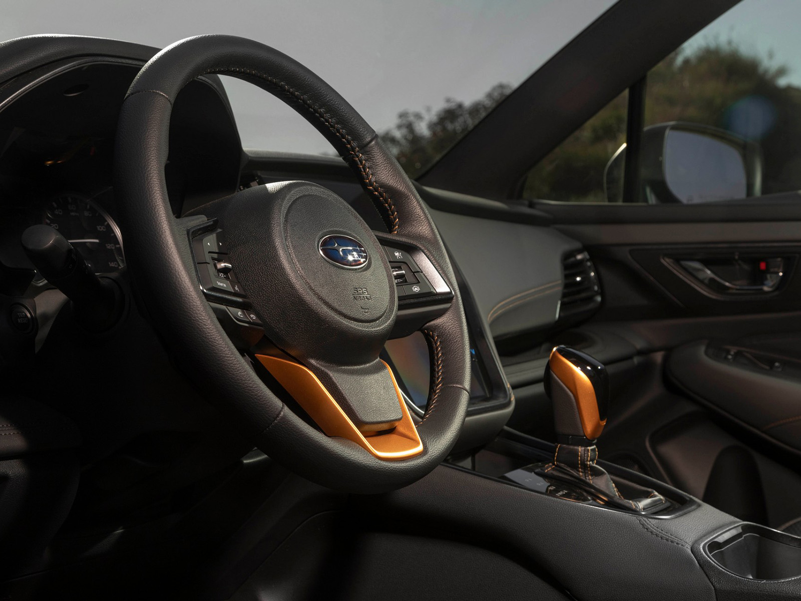 2022 Subaru Outback Wilderness Interior Steering Wheel Wallpapers #47 of 67