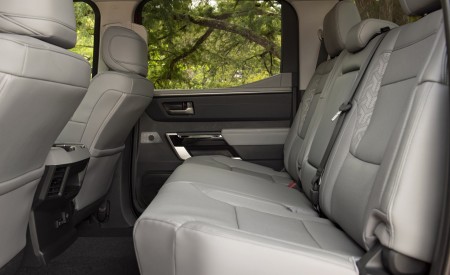2022 Toyota Tundra Limited Interior Rear Seats Wallpapers 450x275 (52)
