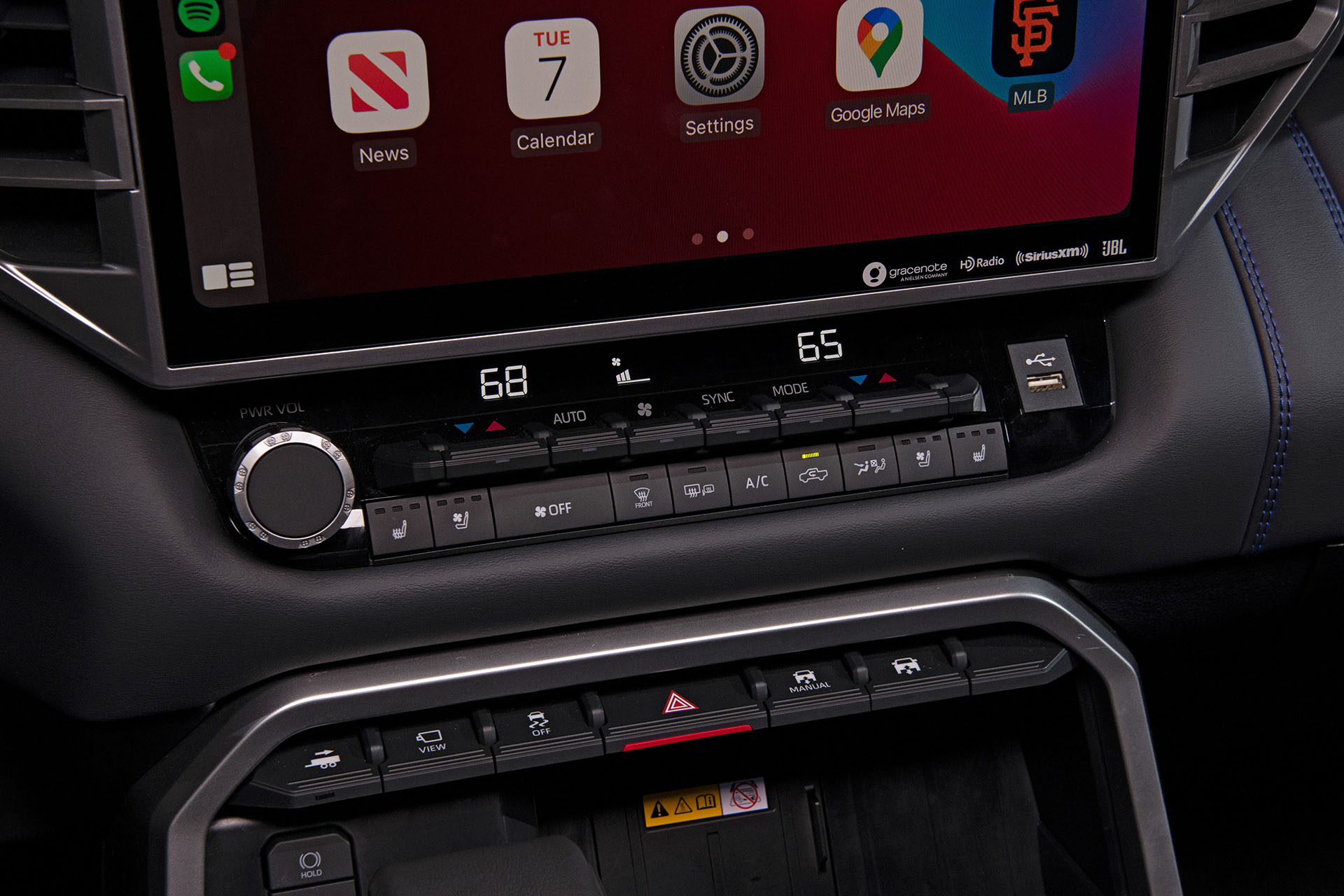 2022 Toyota Tundra Platinum Central Console Wallpapers  #34 of 47