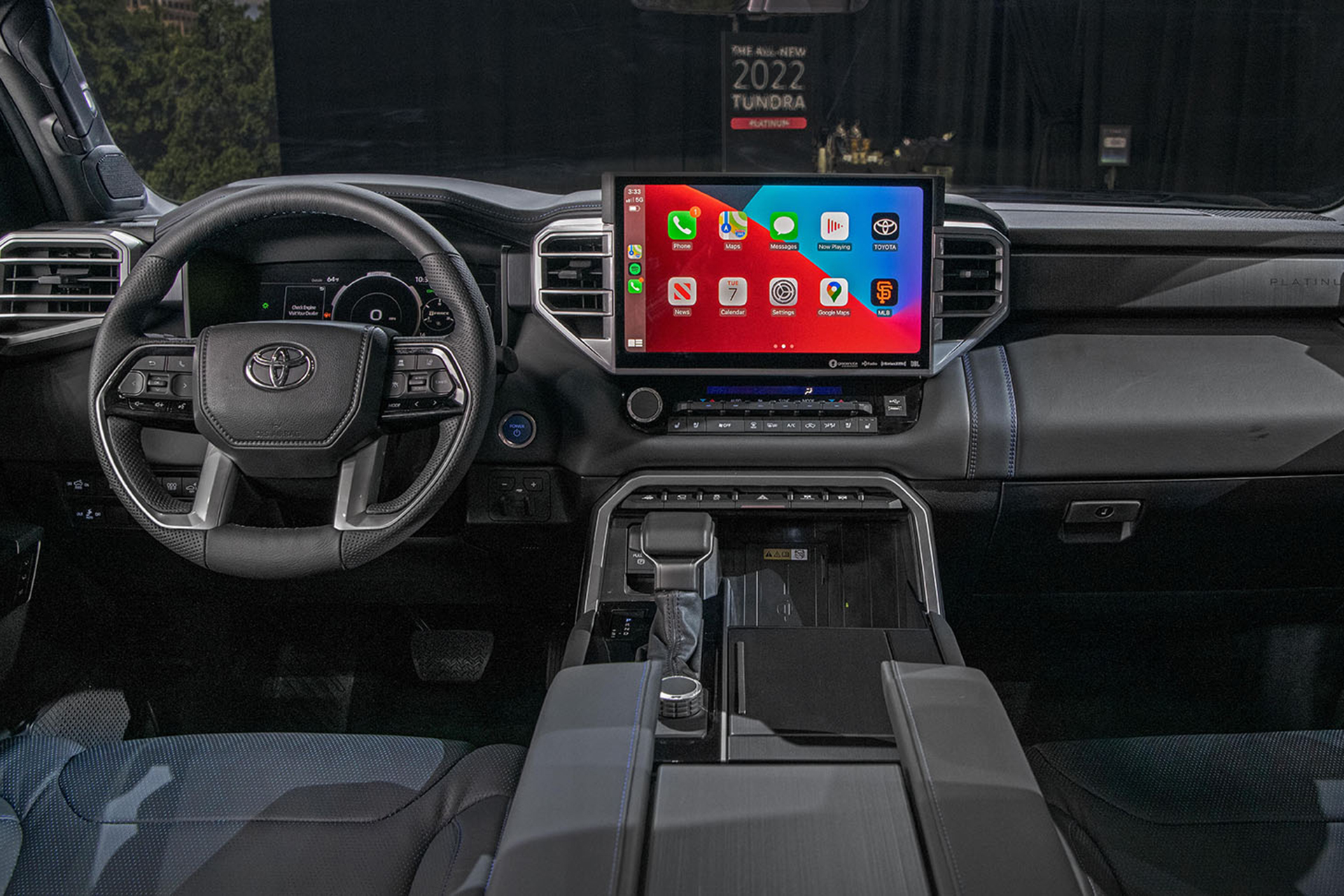 2022 Toyota Tundra Platinum Interior Cockpit Wallpapers #38 of 47
