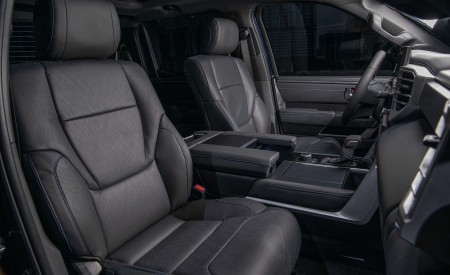 2022 Toyota Tundra Platinum Interior Front Seats Wallpapers 450x275 (43)