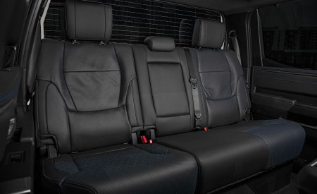 2022 Toyota Tundra Platinum Interior Rear Seats Wallpapers 450x275 (44)