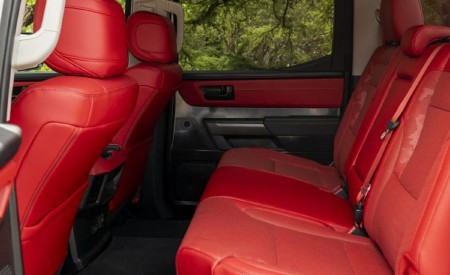 2022 Toyota Tundra TRD Pro Interior Rear Seats Wallpapers 450x275 (32)