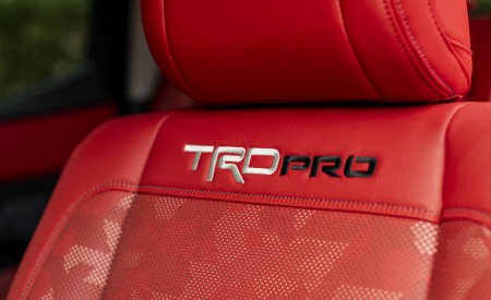 2022 Toyota Tundra TRD Pro Interior Seats Wallpapers 450x275 (23)