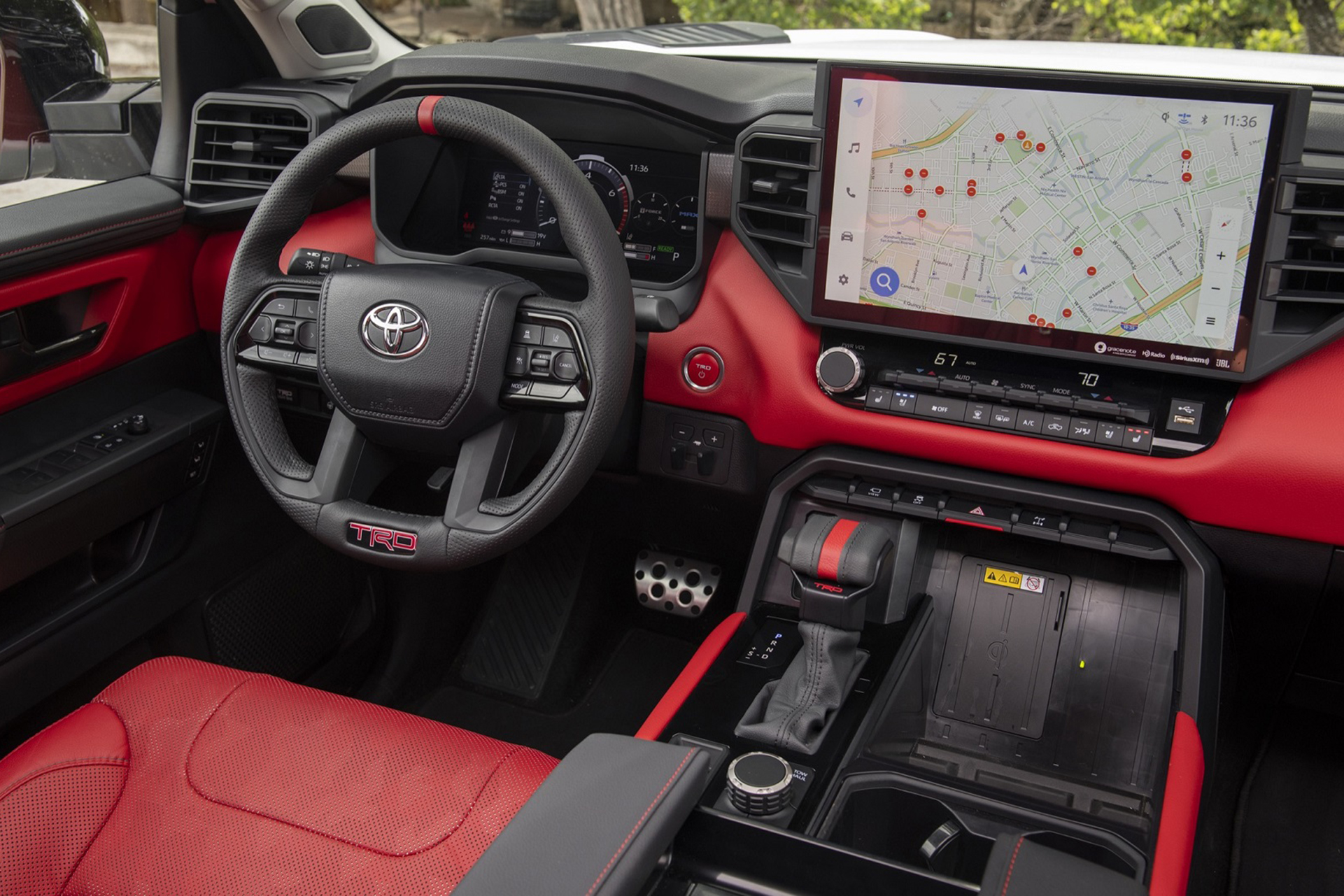 2022 Toyota Tundra TRD Pro Interior Wallpapers #25 of 81