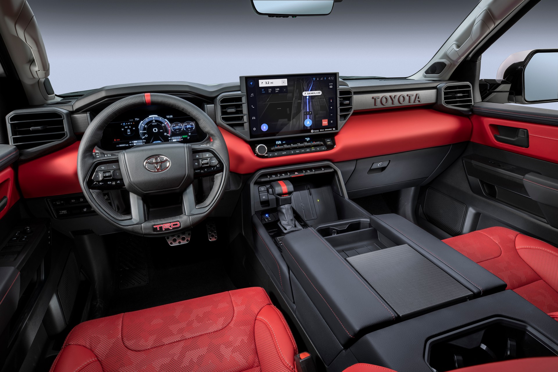 2022 Toyota Tundra TRD Pro Interior Wallpapers #75 of 81
