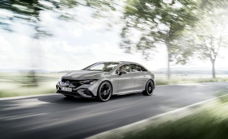 2023 Mercedes-Benz EQE 350 Edition 1 AMG Line Front Three-Quarter Wallpapers 450x275 (2)