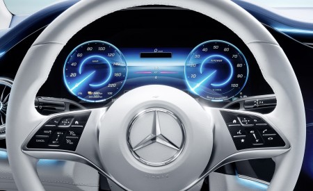 2023 Mercedes-Benz EQE 350 Edition 1 AMG Line Interior Steering Wheel Wallpapers 450x275 (82)