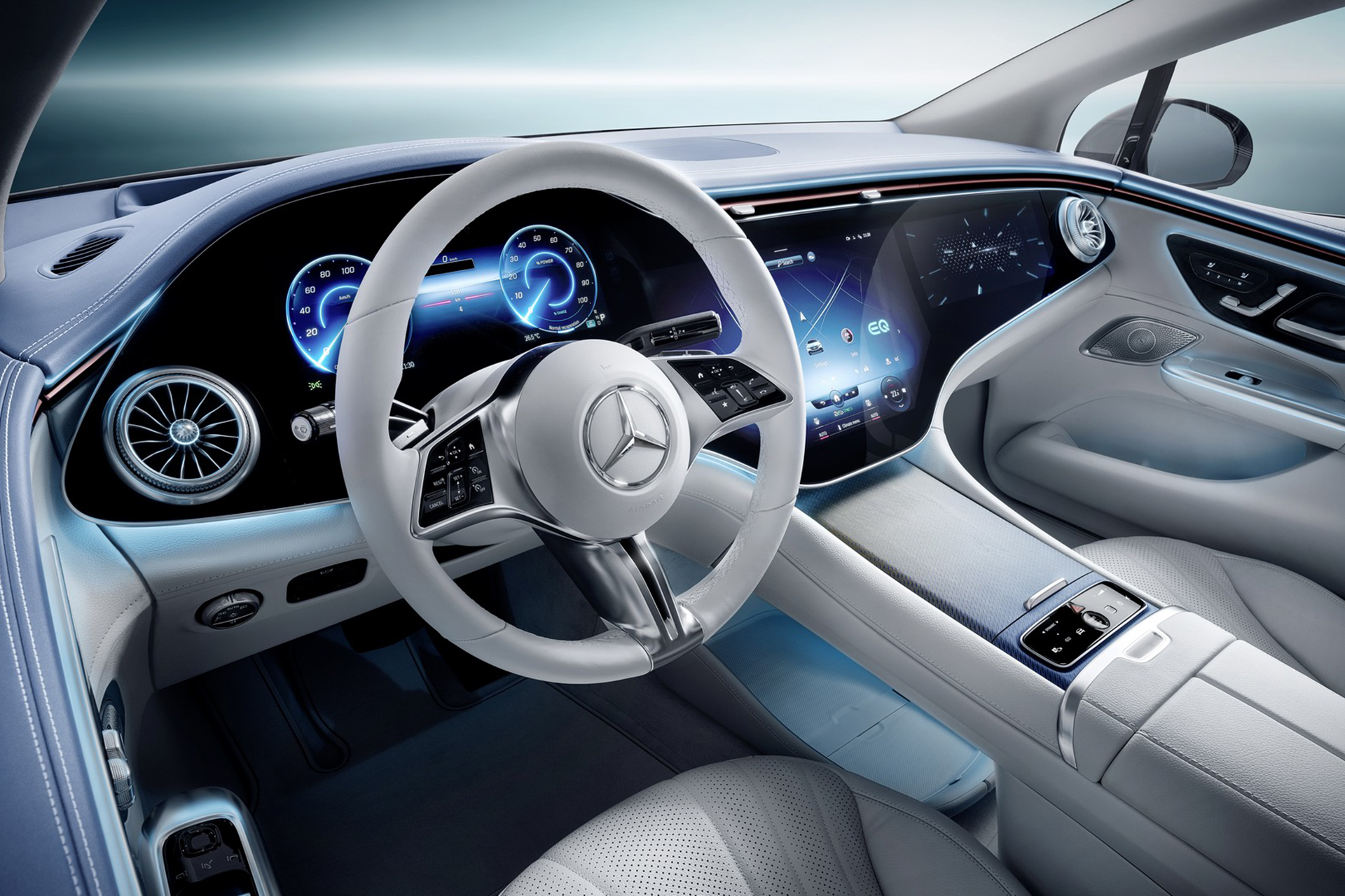 2023 Mercedes-Benz EQE 350 Edition 1 AMG Line Interior Wallpapers #75 of 101
