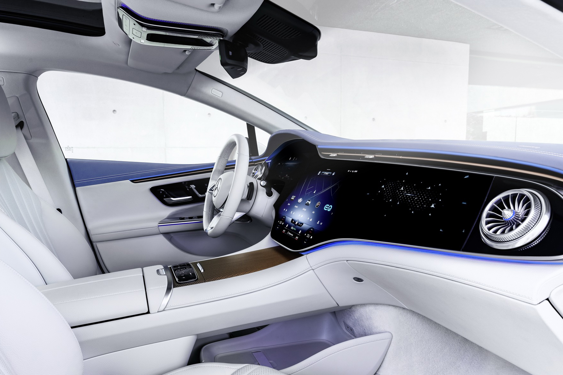 2023 Mercedes-Benz EQE 350 Electric Art Line Interior Wallpapers #54 of 101