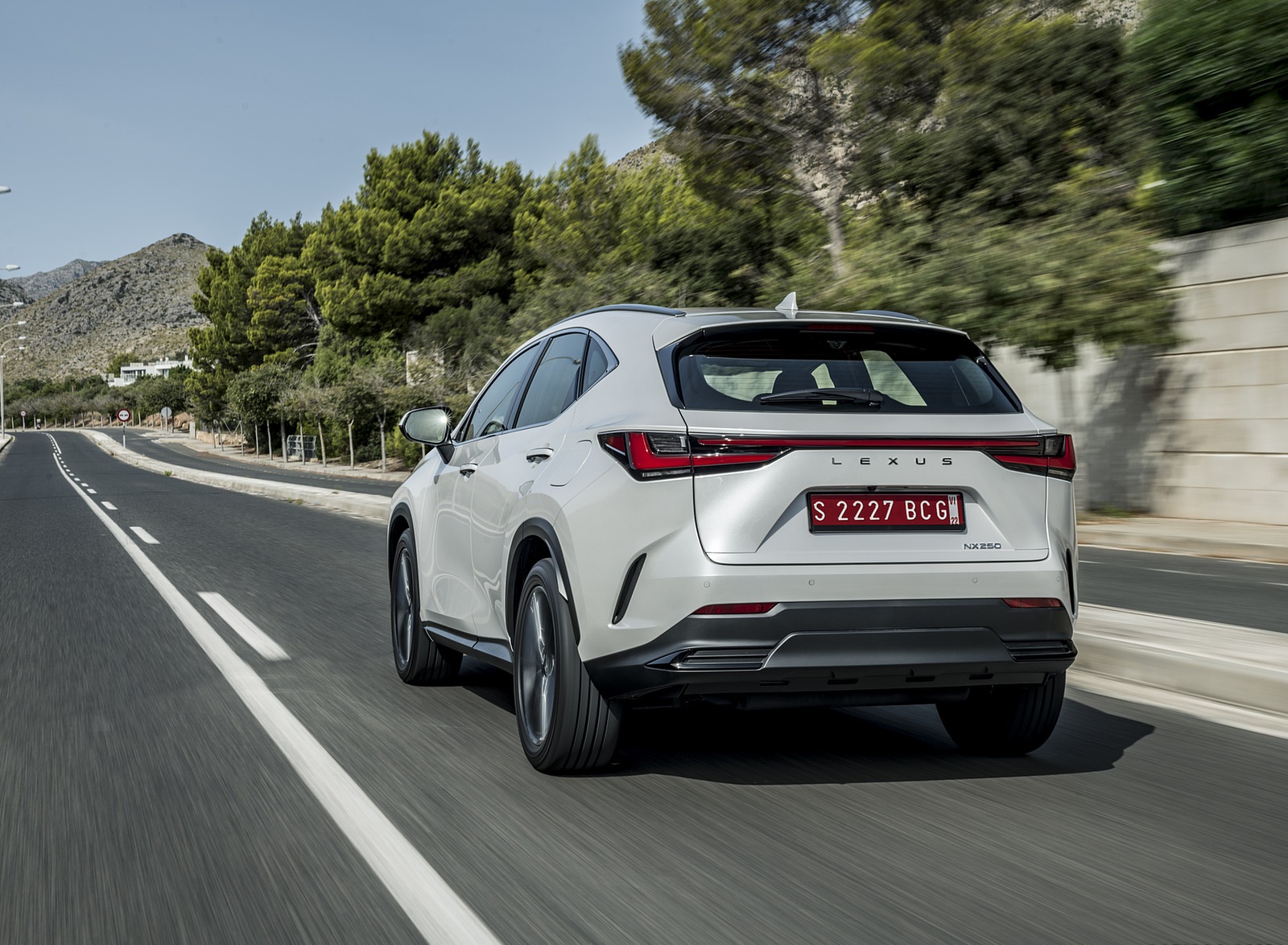 2021 Lexus NX 250 (Euro-Spec) Rear Wallpapers (2)