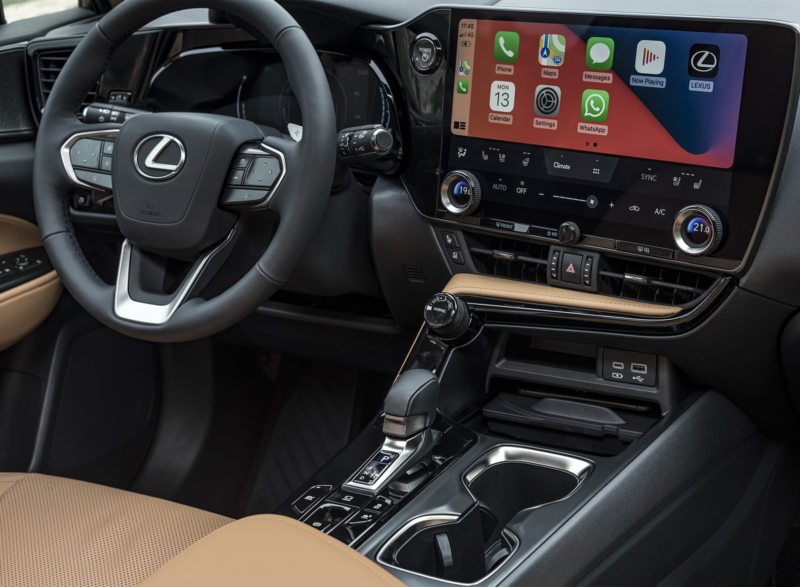2021 Lexus NX 450h+ (Euro-Spec) Central Console Wallpapers #125 of 136