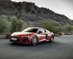 2022 Audi R8 Coupe V10 Performance RWD (Color: Tango Red) Front Three-Quarter Wallpapers 150x120