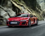 2022 Audi R8 Coupe V10 Performance RWD (Color: Tango Red) Front Three-Quarter Wallpapers 150x120