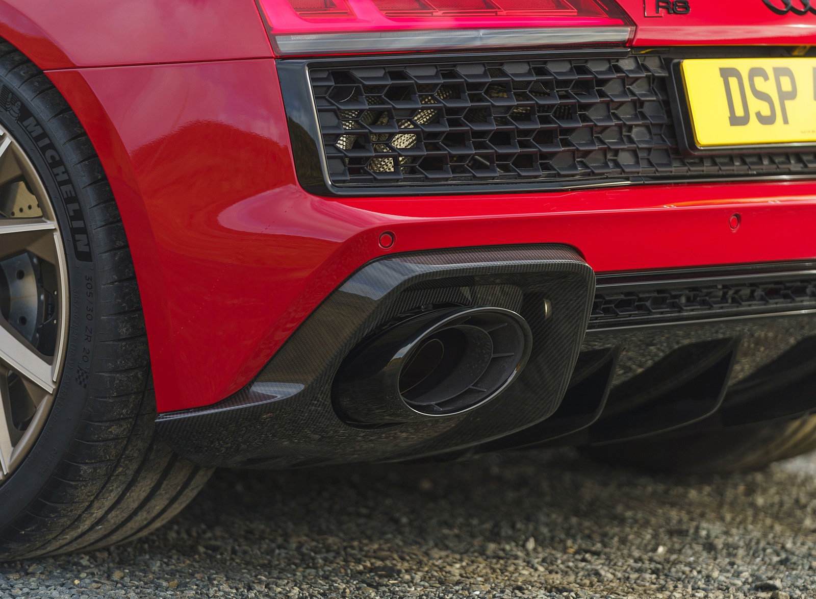 2022 Audi R8 Coupe V10 Performance RWD (UK-Spec) Exhaust Wallpapers #120 of 163