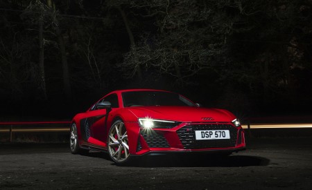 2022 Audi R8 Coupe V10 Performance RWD (UK-Spec) Front Three-Quarter Wallpapers 450x275 (91)