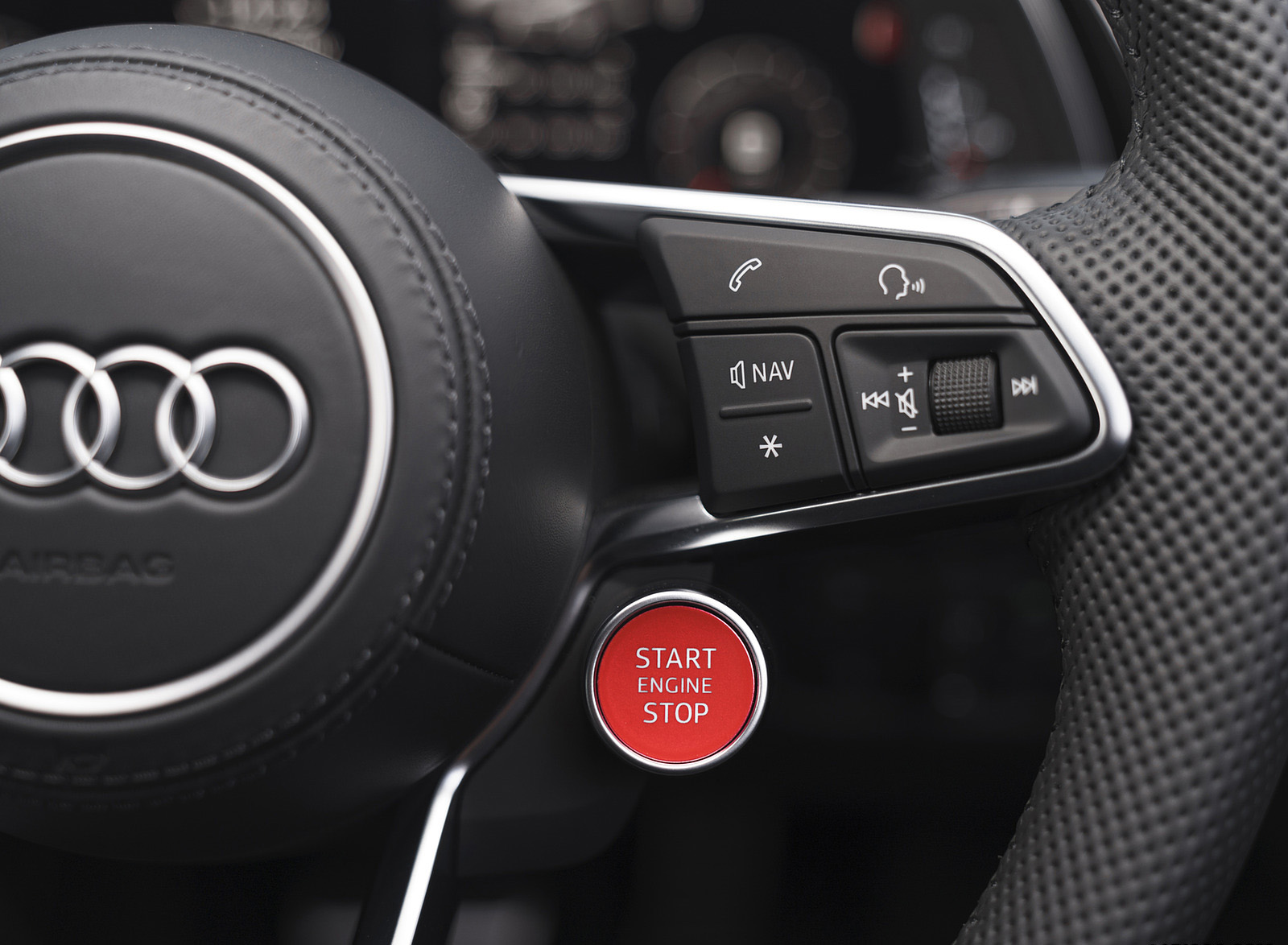 2022 Audi R8 Coupe V10 Performance RWD (UK-Spec) Interior Steering Wheel Wallpapers #133 of 163