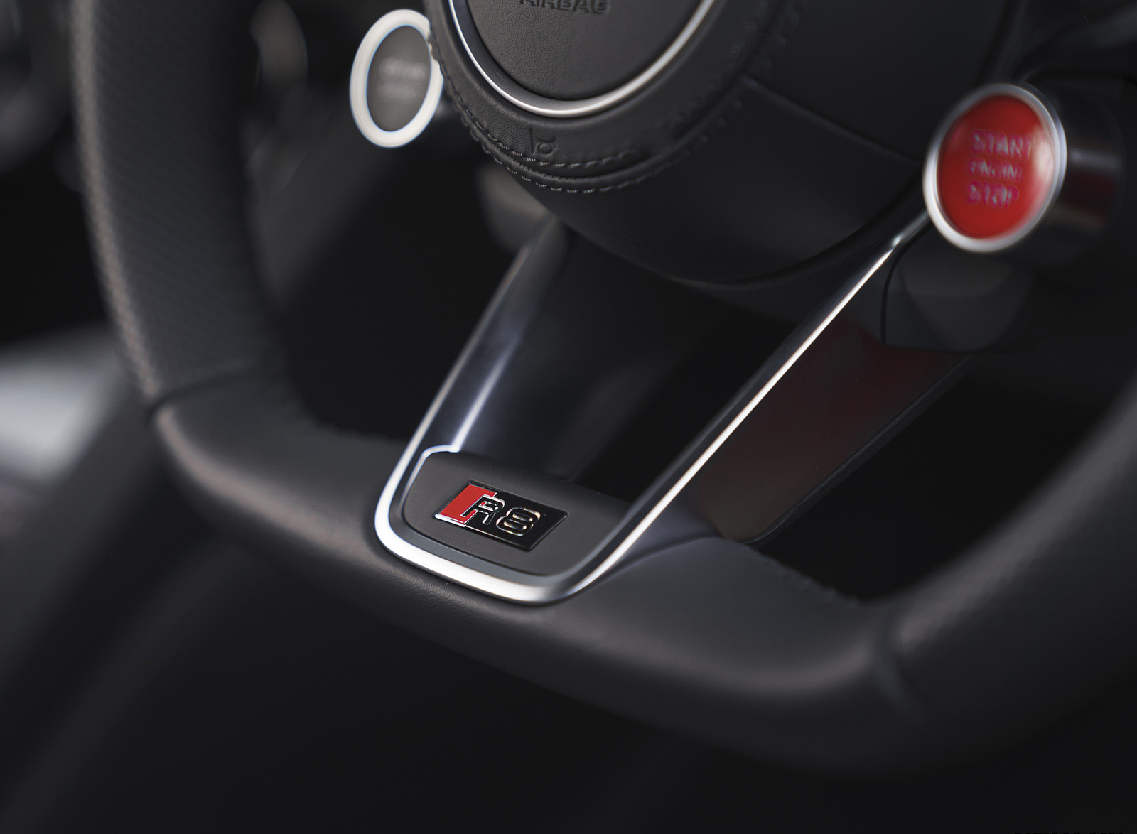 2022 Audi R8 Coupe V10 Performance RWD (UK-Spec) Interior Steering Wheel Wallpapers #136 of 163