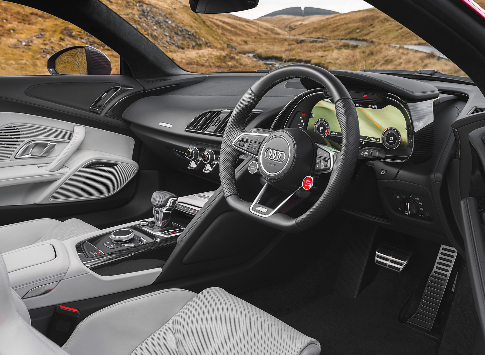 2022 Audi R8 Coupe V10 Performance RWD (UK-Spec) Interior Wallpapers #126 of 163