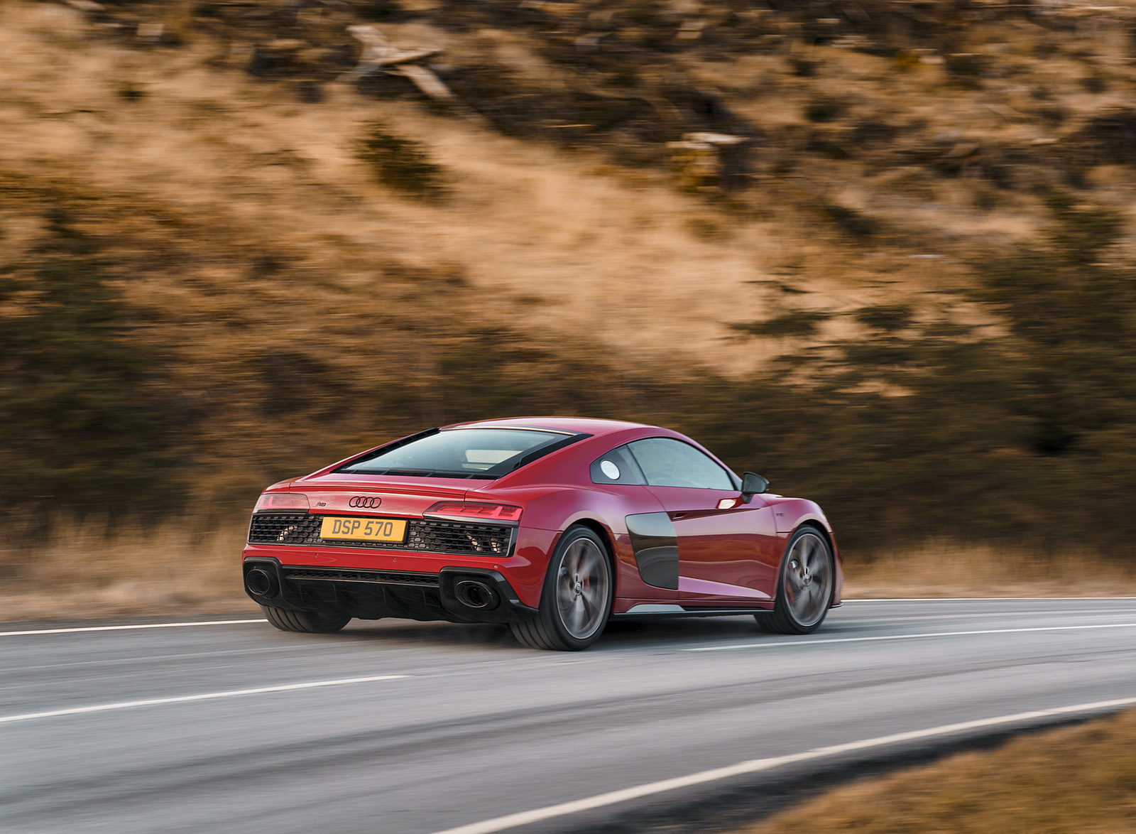 2022 Audi R8 Coupe V10 Performance RWD (UK-Spec) Rear Three-Quarter Wallpapers #38 of 163