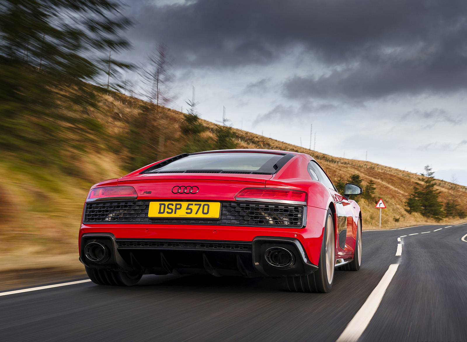2022 Audi R8 Coupe V10 Performance RWD (UK-Spec) Rear Wallpapers #53 of 163