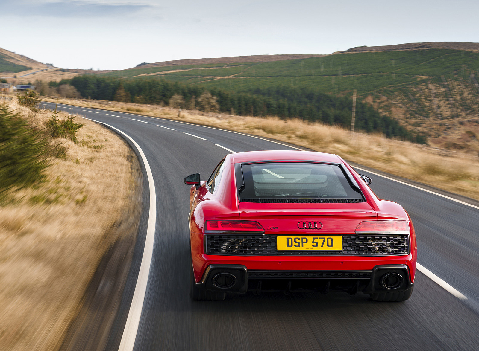 2022 Audi R8 Coupe V10 Performance RWD (UK-Spec) Rear Wallpapers #59 of 163