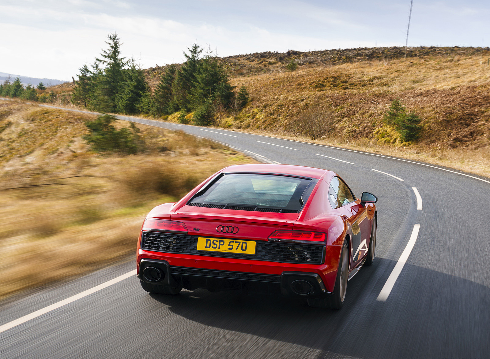 2022 Audi R8 Coupe V10 Performance RWD (UK-Spec) Rear Wallpapers #54 of 163