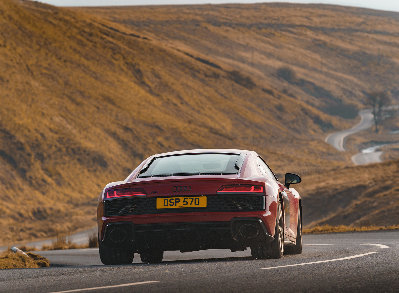 2022 Audi R8 Coupe V10 Performance RWD (UK-Spec) Rear Wallpapers #46 of 163