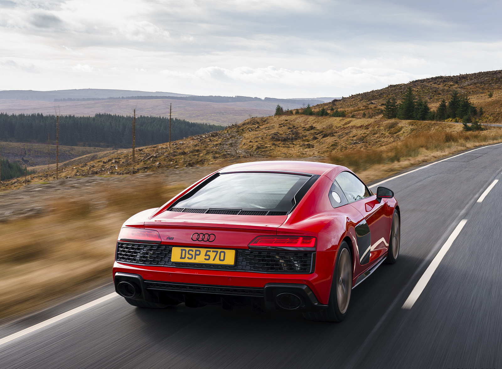 2022 Audi R8 Coupe V10 Performance RWD (UK-Spec) Rear Wallpapers #62 of 163