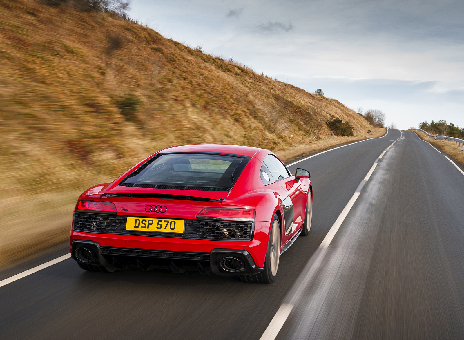 2022 Audi R8 Coupe V10 Performance RWD (UK-Spec) Rear Wallpapers #63 of 163