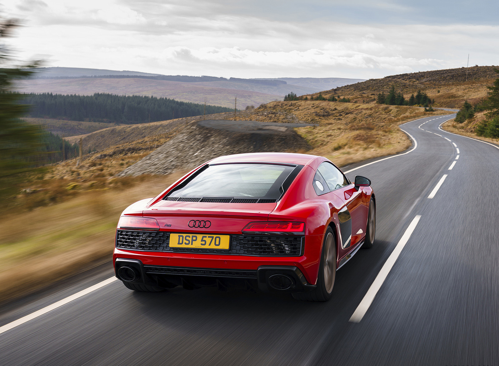 2022 Audi R8 Coupe V10 Performance RWD (UK-Spec) Rear Wallpapers #64 of 163