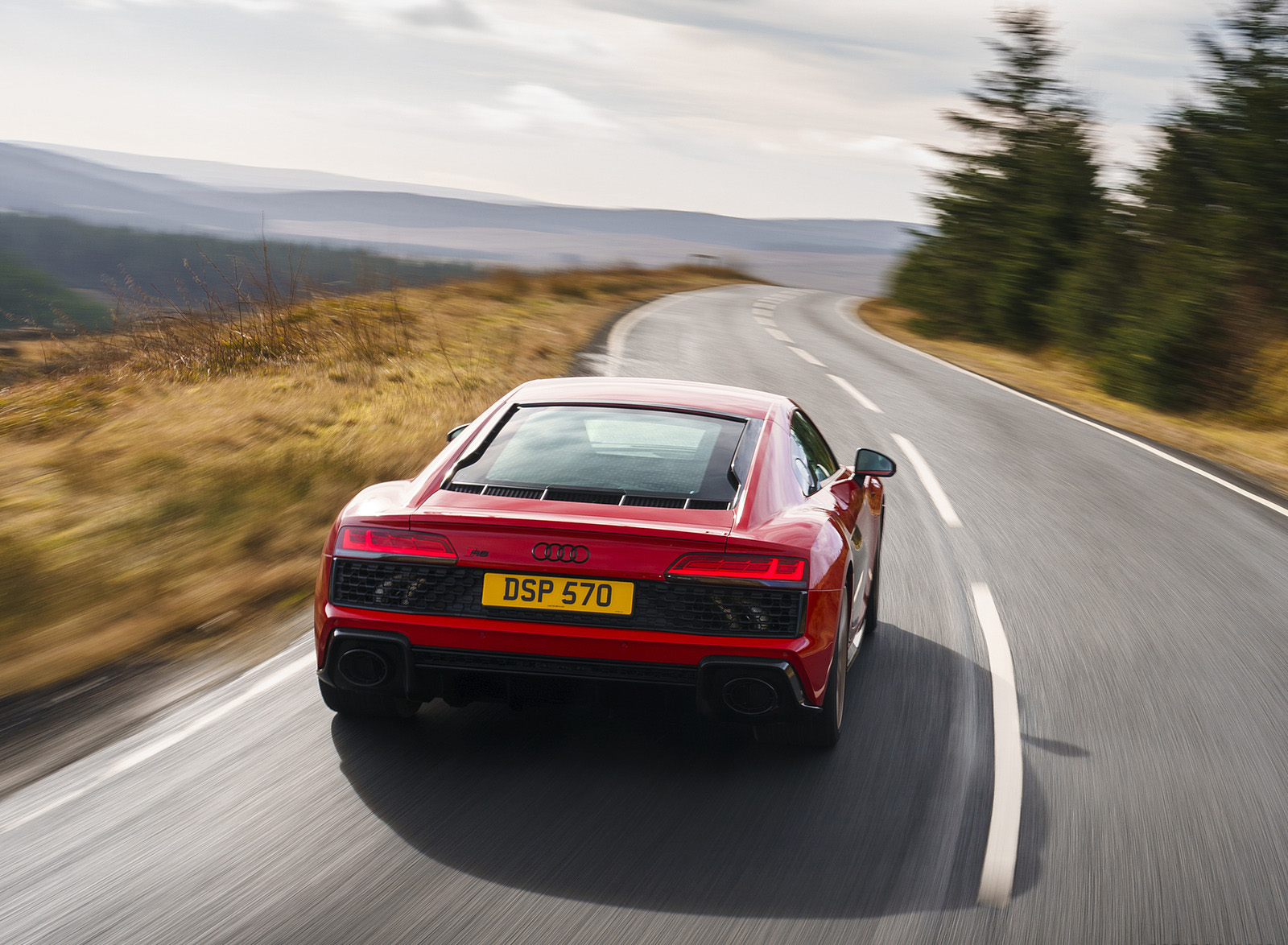 2022 Audi R8 Coupe V10 Performance RWD (UK-Spec) Rear Wallpapers #70 of 163