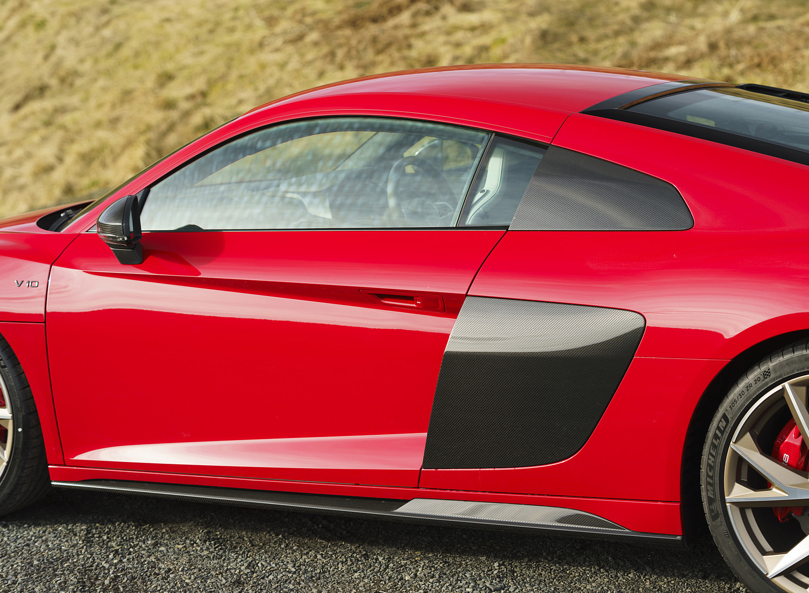 2022 Audi R8 Coupe V10 Performance RWD (UK-Spec) Side Vent Wallpapers #107 of 163