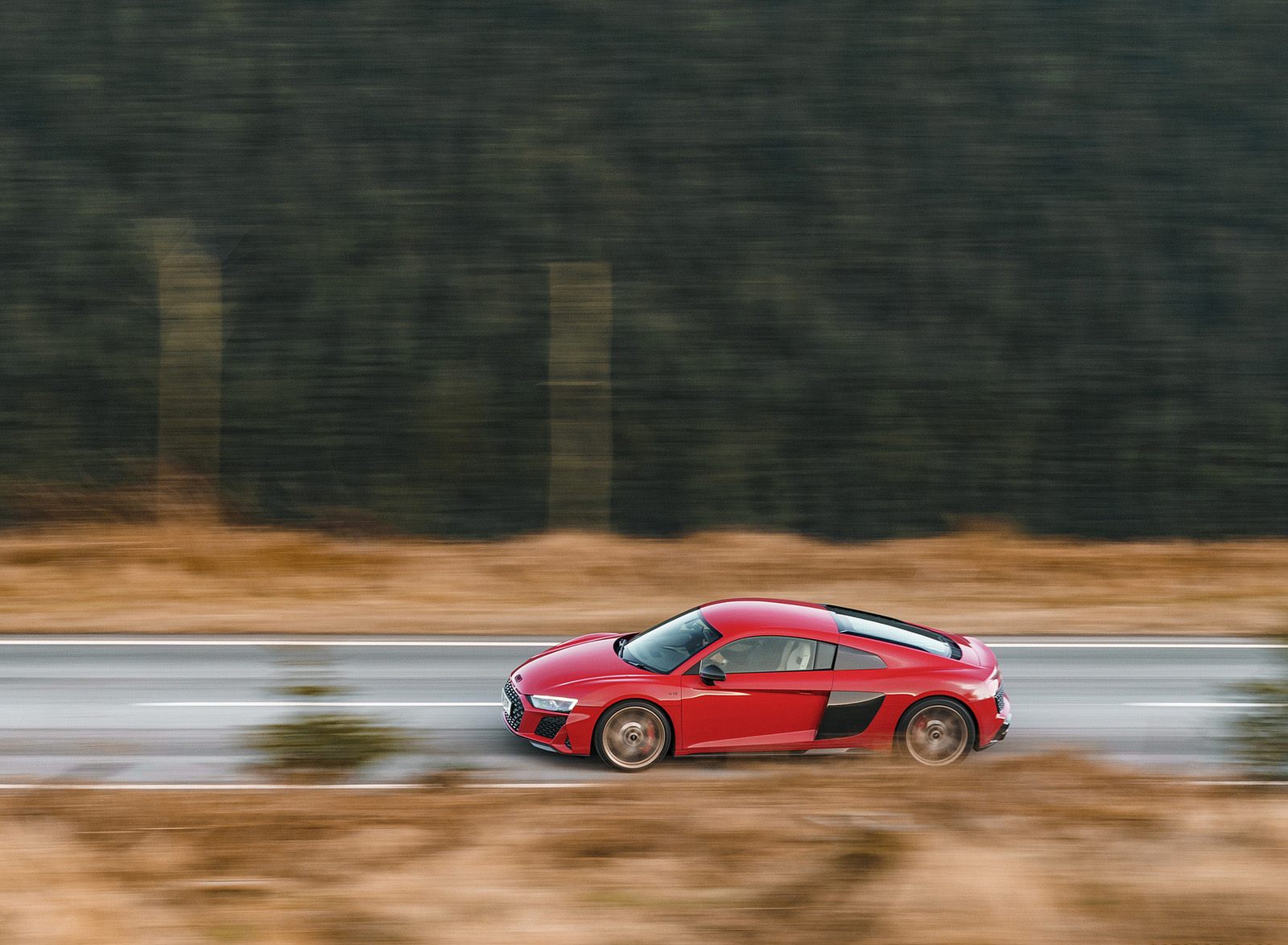 2022 Audi R8 Coupe V10 Performance RWD (UK-Spec) Side Wallpapers #76 of 163
